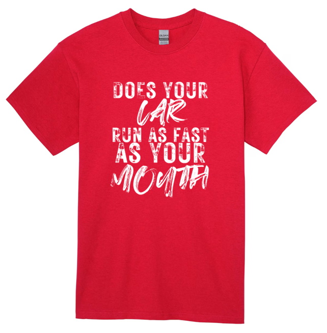 AS FAST AS YOUR MOUTH TEE