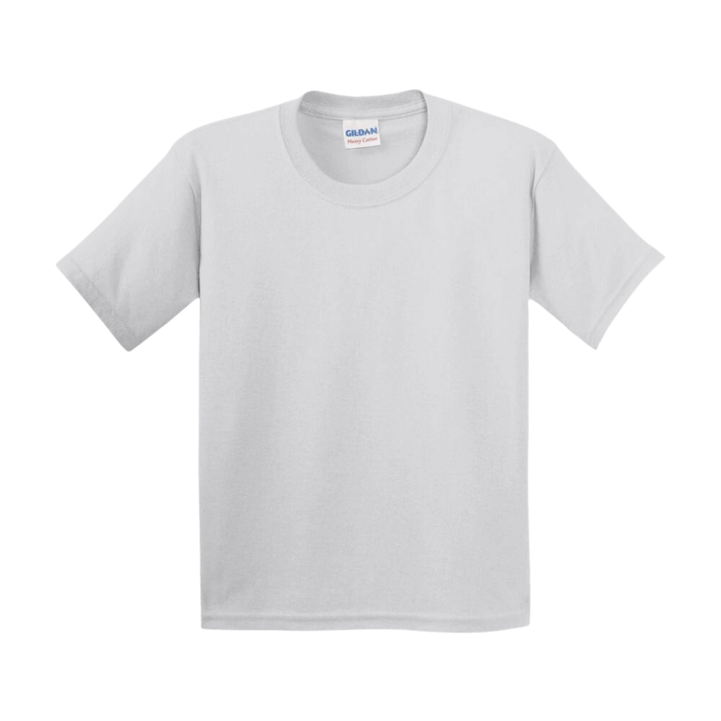 Custom Design Standard Unisex White Cotton Tee